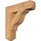 Ekena Millwork Funston Craftsman Smooth Bracket, Western Red Cedar, 3 1/2"W x 16"D x 16"H BKT04X16X16FST04SWR - alternate 1